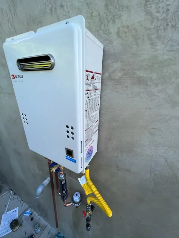 Tankless water heater installation for Annandale Terrace homes